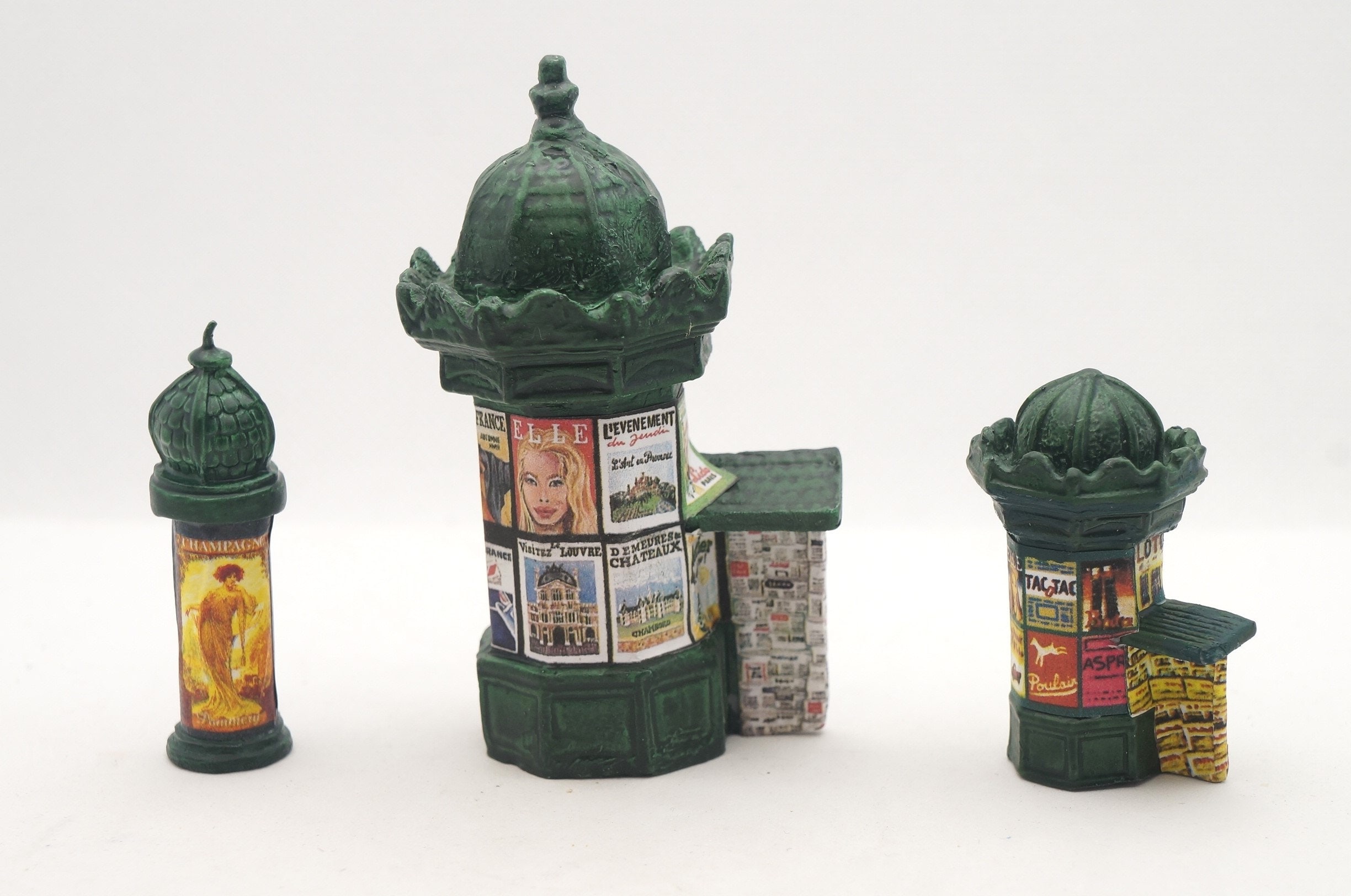 Miniatures figurines plomb vintage personnage J.carlton et Dominique Gault - Collection