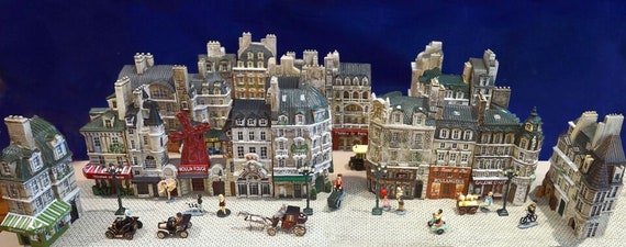 J Carlton by Gault French Miniature Paris Set of Three Advertising
