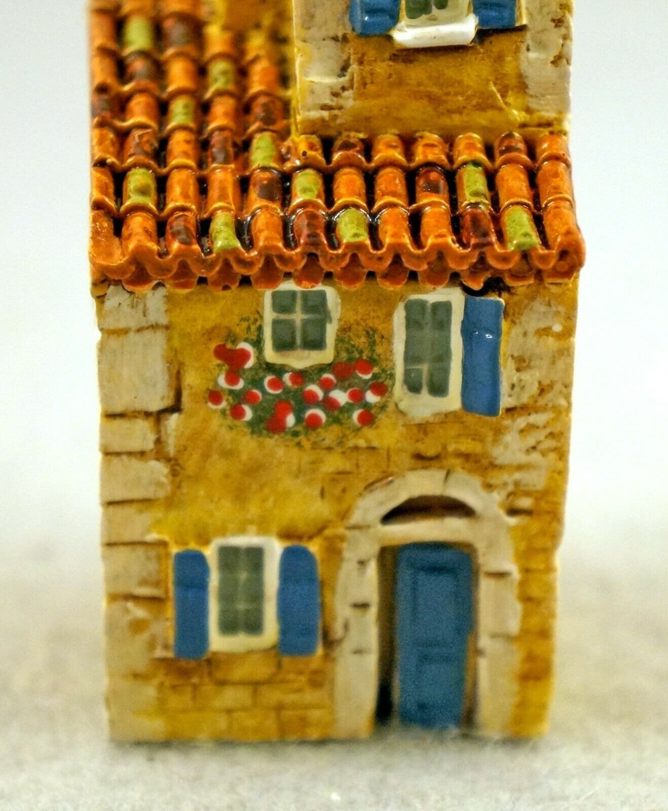 GAULT HOUSEグラス・プロヴァンス Vintage Rare Early Gault Handmade Miniature Clay House