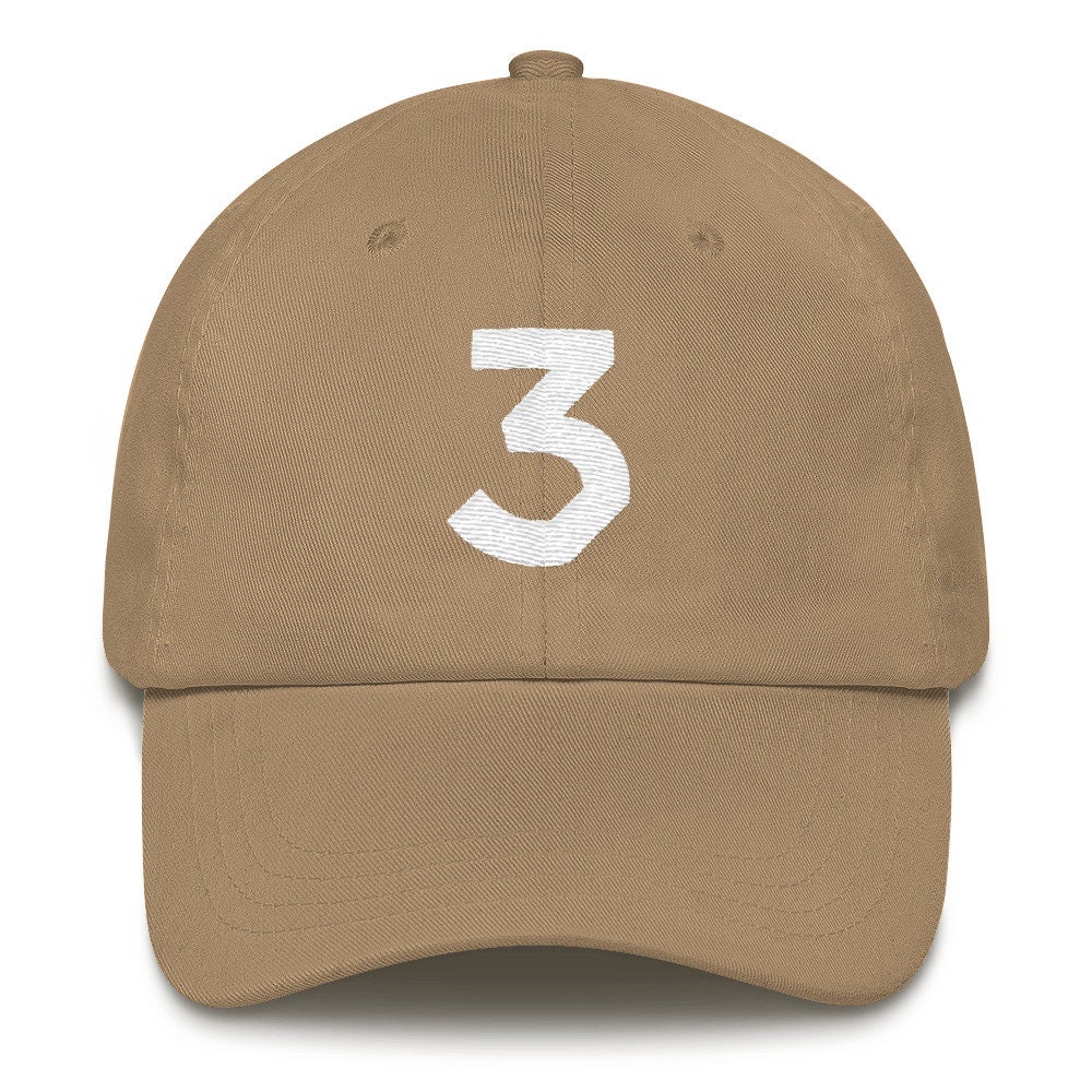 Chance 3 Dad Hat Khaki Pink Black Acid 