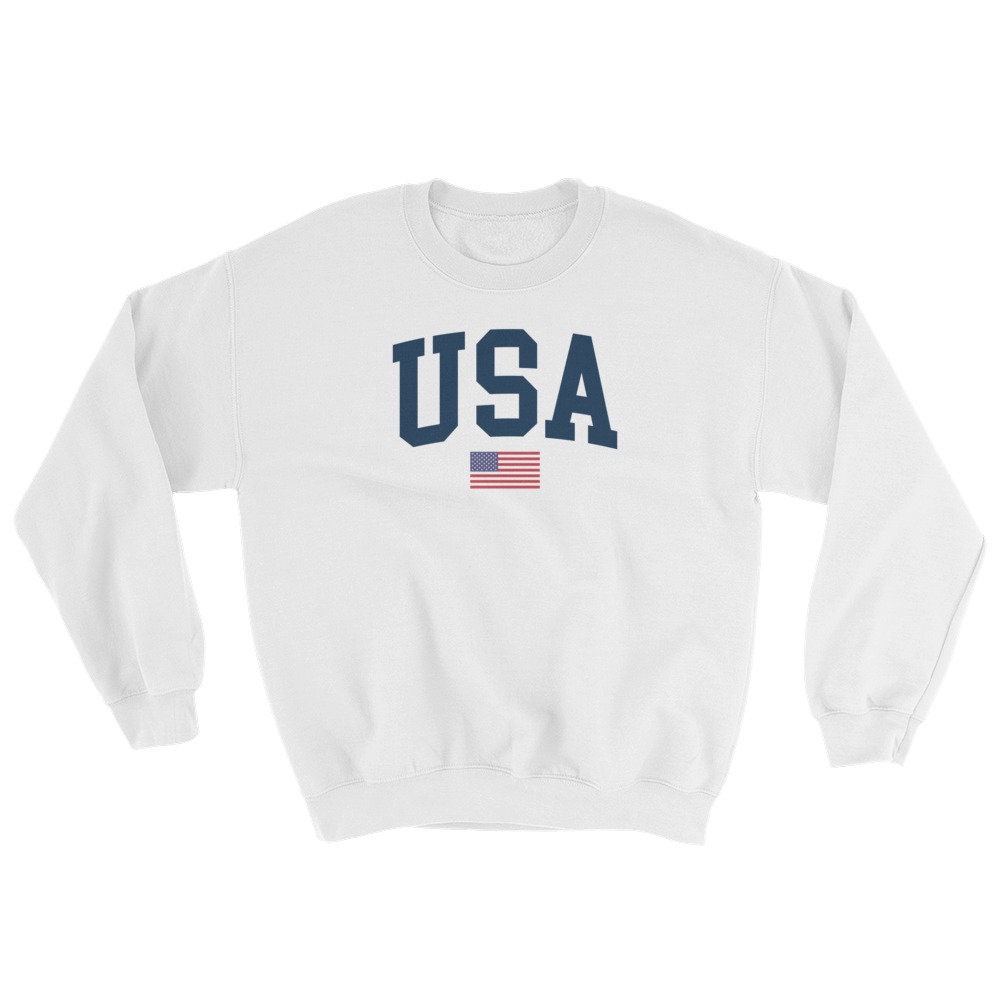 Tekstschrijver Hoofdkwartier Er is een trend Usa Sweater - Etsy