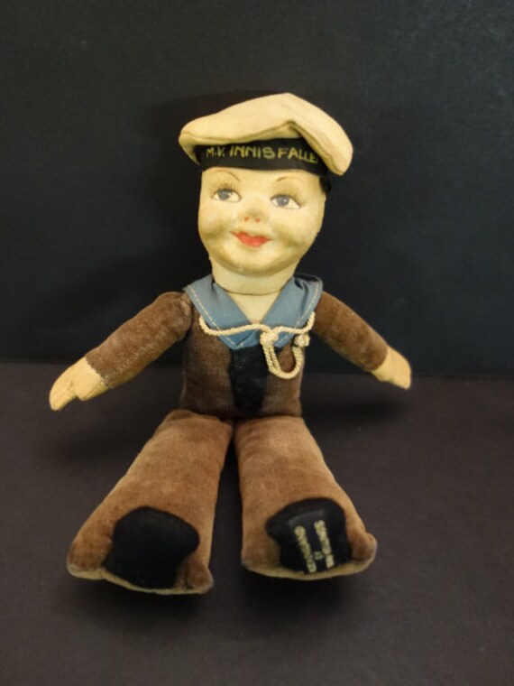 antique sailor doll