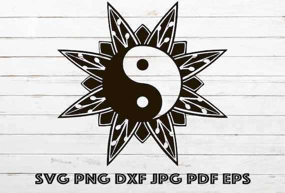 Free Free Yin Yang Mandala Svg 675 SVG PNG EPS DXF File