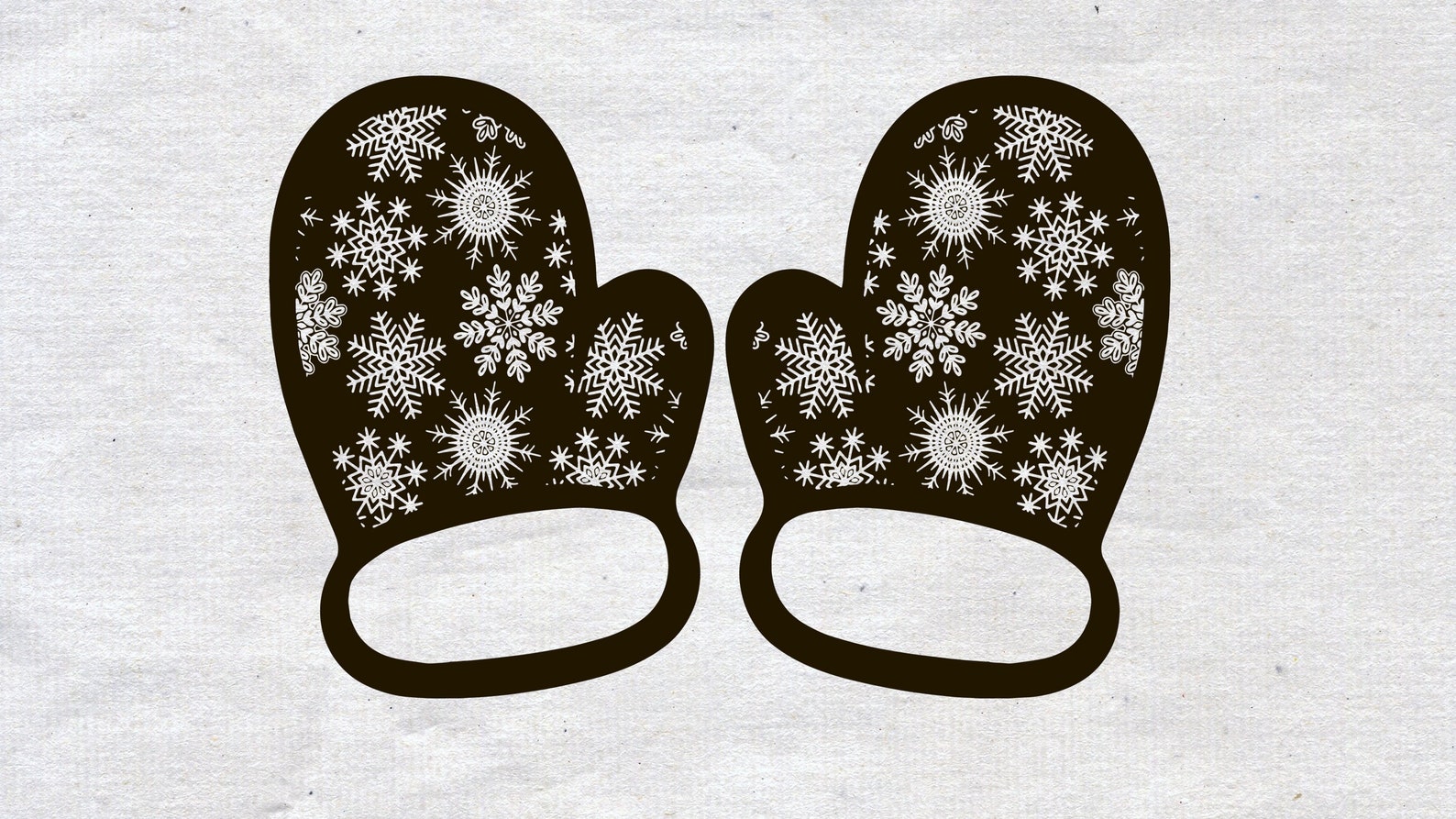 Christmas Mittens SVG Vector Christmas svg Winter SVG | Etsy