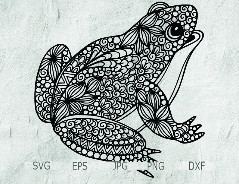 Free Free 148 Frog Mandala Svg SVG PNG EPS DXF File