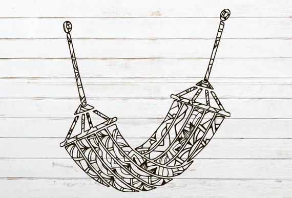 Download Hammock Svg Mandala Svg Summer Svg Tropical Svg Summer Etsy