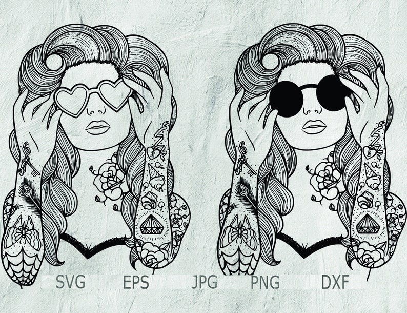 Clip Art Svg Girl Power Svg Intricate Mandala Girl For Cricut Mandala Svg Clipart Mandala Girl Svg Mandala Drawing Zentangle Girl Svg Art Collectibles