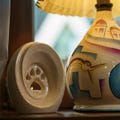 Paw Pet Urn for Ashes - Craquelure | Ceramic Dog Urn product logo