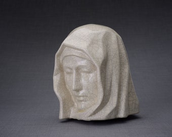Sculpture Urn for Ashes "The Holy Mother" - Large/Ceramic