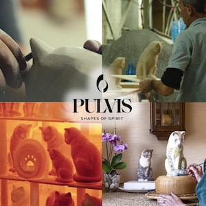 Pulvis Art Urns creates exceptional handmade cremation urns for humans and pets, carefully crafted in Europe by skilled artisans. Each urn combines modern design with timeless craftsmanship, offering a unique and meaningful way to honor a loved one. Made from premium ceramic materials, Pulvis urns are suitable for display at home or for outdoor memorials, blending beauty, durability, and symbolism. Every piece is thoughtfully designed to celebrate life, love, and remembrance.
