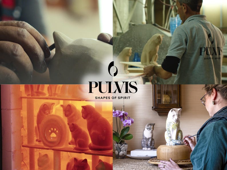 Pulvis Art Urns creates exceptional handmade cremation urns for humans and pets, carefully crafted in Europe by skilled artisans. Each urn combines modern design with timeless craftsmanship, offering a unique and meaningful way to honor a loved one. Made from premium ceramic materials, Pulvis urns are suitable for display at home or for outdoor memorials, blending beauty, durability, and symbolism. Every piece is thoughtfully designed to celebrate life, love, and remembrance.