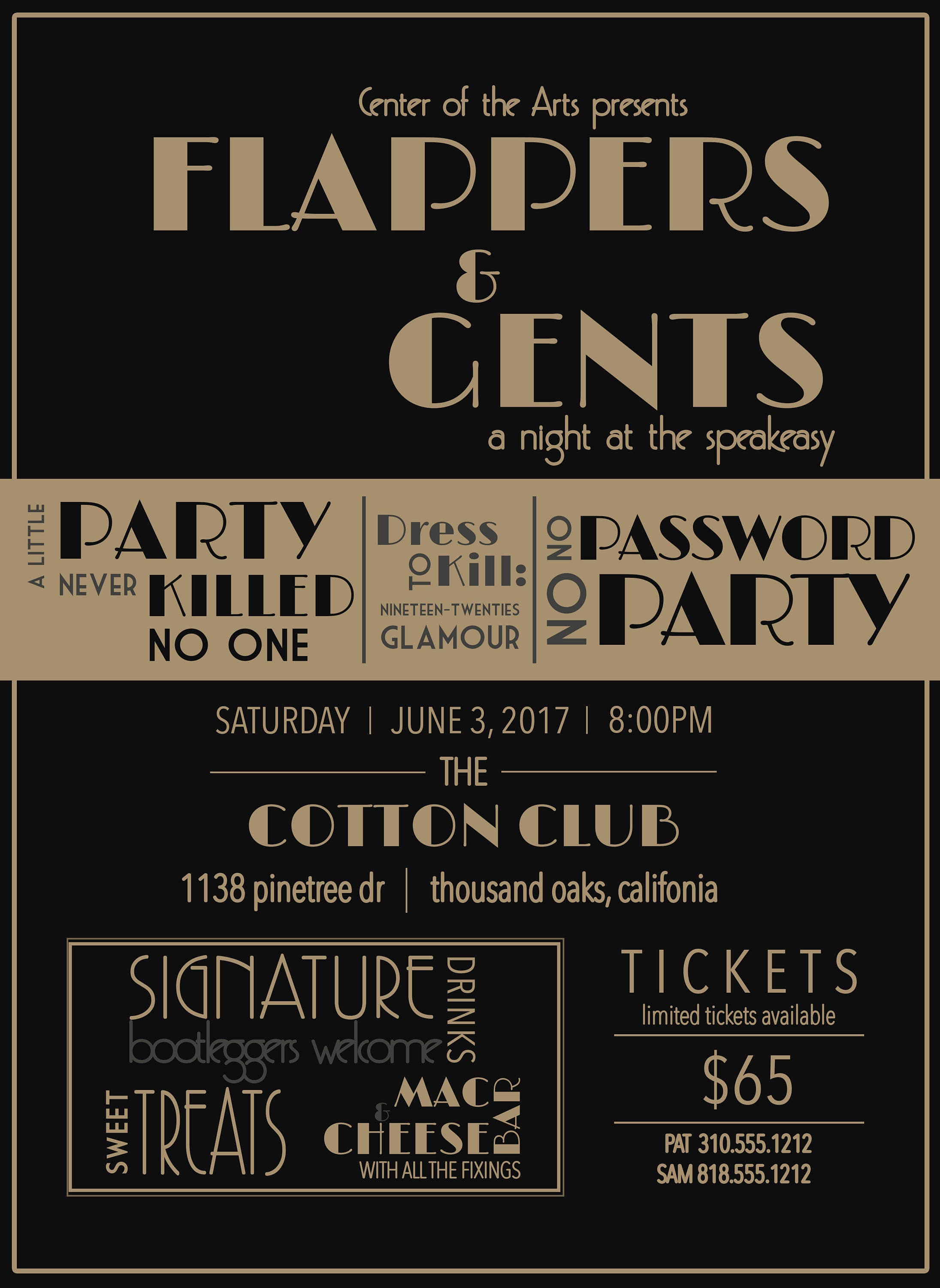 1920's Speakeasy Invitation Etsy UK