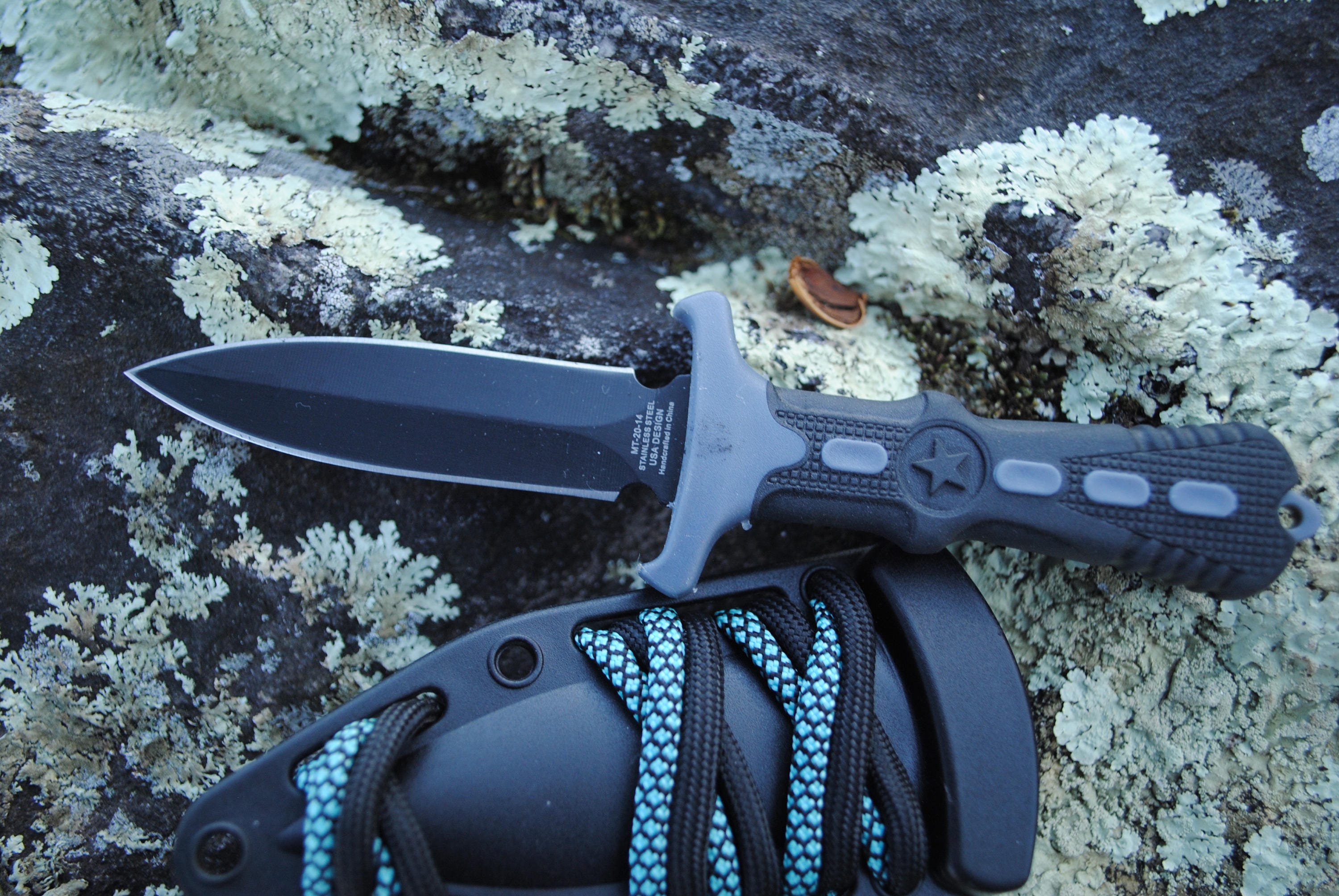 Paracord Neck Knife Etsy