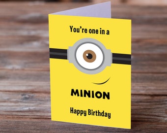 One in a Minion | Etsy