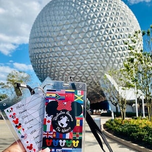 PERSONALIZED Drink Around the World Passport Lanyard, Epcot Drink Passport, World Showcase, Drinking Around Epcot