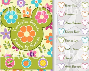Epcot Flower and Garden Festival 2025 Passport Printable, International Fresh Epcot Festival - INSTANT DOWNLOAD