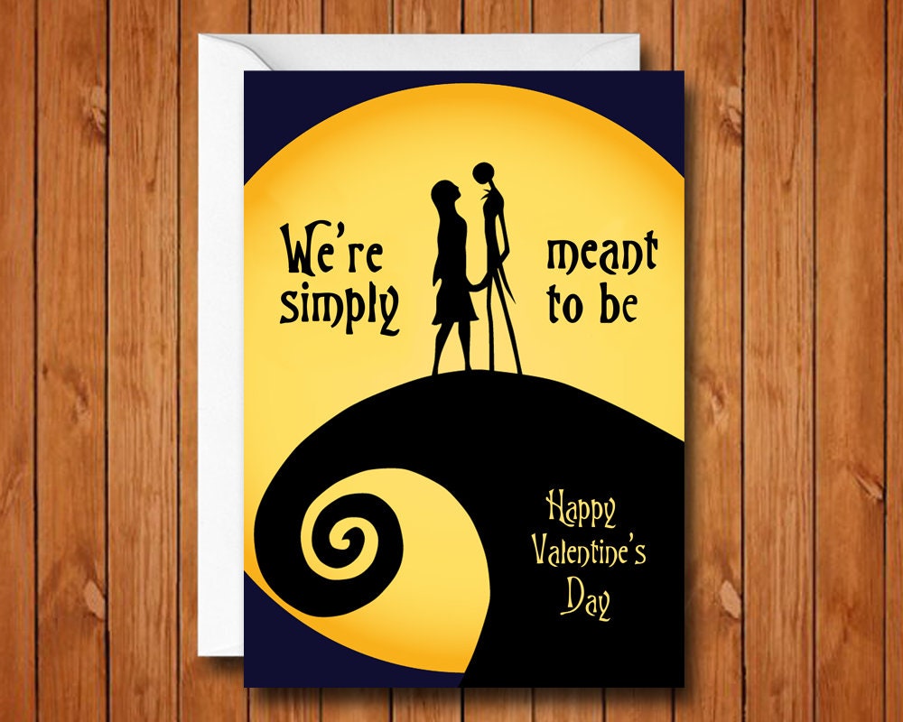 Instant Download Nightmare Before Christmas Valentine's 