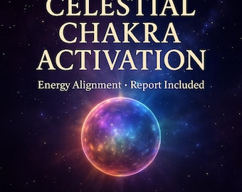 Zwölf Chakren Aktivierung.Himmlische Einstimmung auf das Seelen-Stern-Chakra,Lichtarbeiter. Beinhaltet Rapport und Lesung