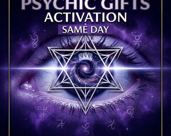 SAME DAY Psychic Gifts Activation | Third Eye Opening, Clairvoyance Boost & Intuitive Ability Reading