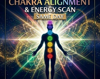 SAME DAY Chakra Alignment & Energy Scan | Deep Blockage Removal Spiritual Reading