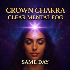 Same day crown chakra activation, spiritual connection, psychic reading