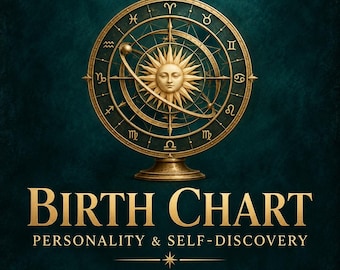 Birth Chart Reading | Personality, Emotional Patterns & Self Discovery | Same Day