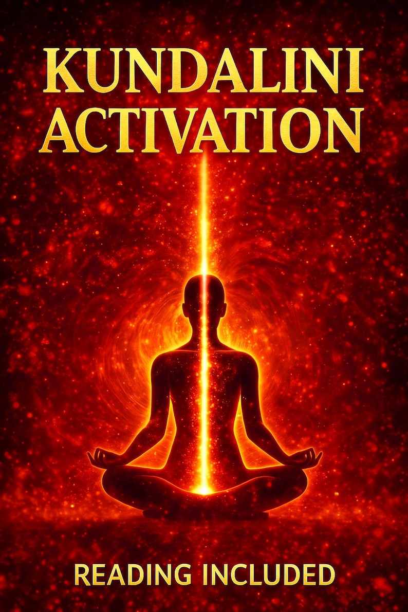 Kundalini Aktivierung Einstimmung, Spirituelle Reise Reading, Psychische Energie Arbeit Bild 2