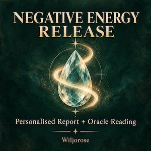 Liberação de Energia Negativa | Relatório Personalizado de Aura e Chakras e Leitura de Cartas Oráculo com mais de 800 Palavras