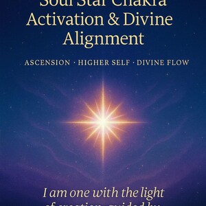 Same Day Soul Star Chakra Activation and Reading image 2