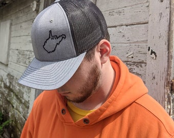 Christmas Gift Wyoming Outline Hat Home 