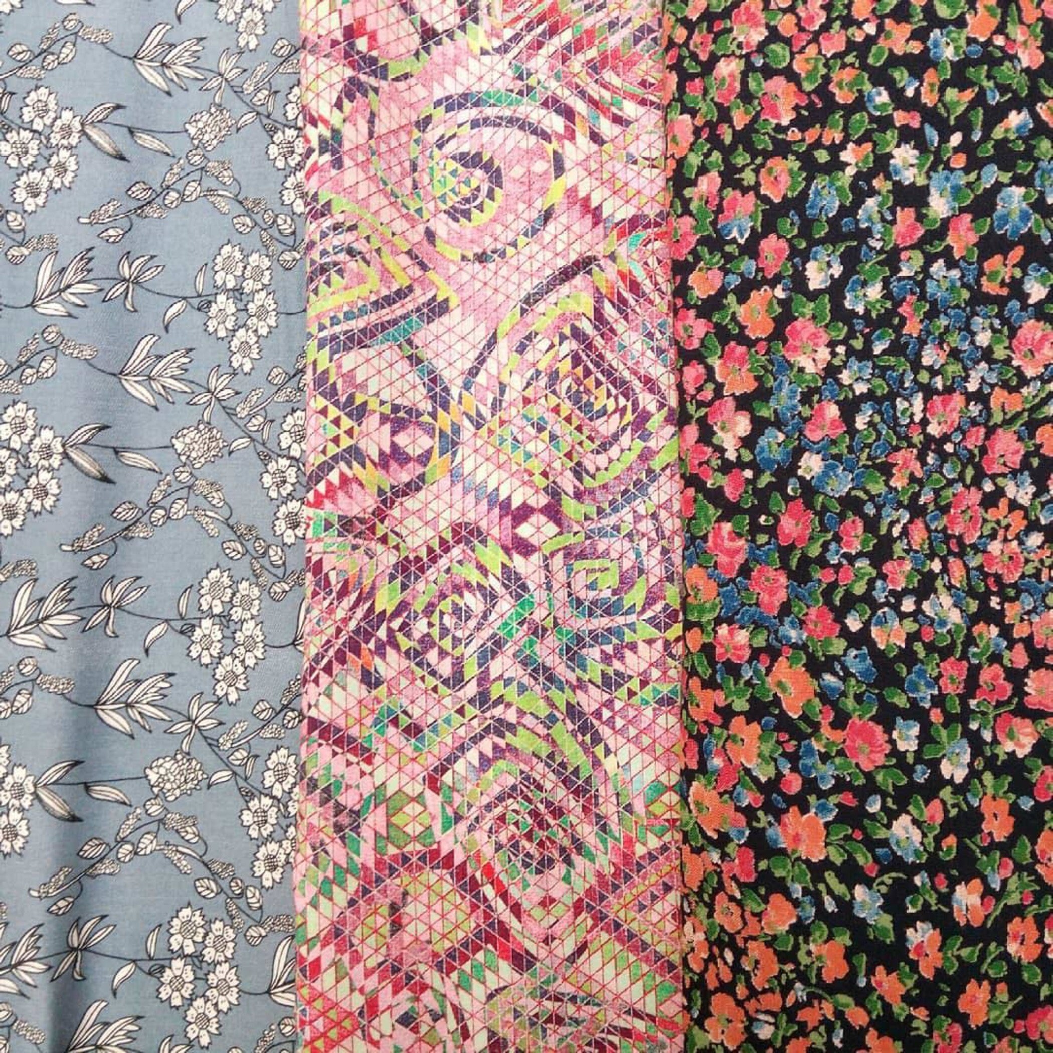 Floral rayón algodón poplin ropa suave muñeca tela natural Etsy