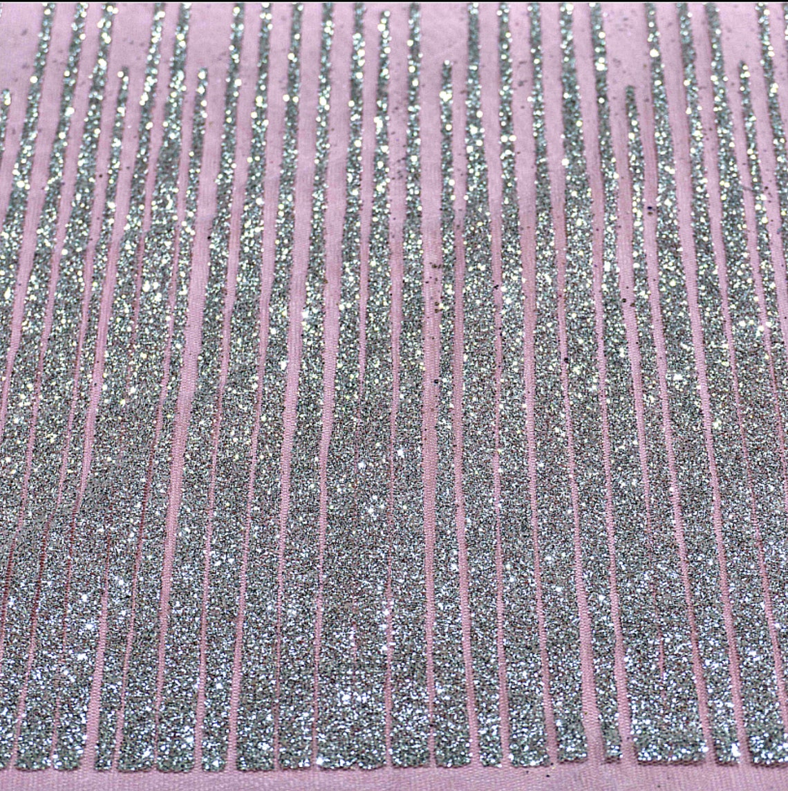 Gold glitter mesh tulle lace fabric Glitter shiny mesh couture Etsy