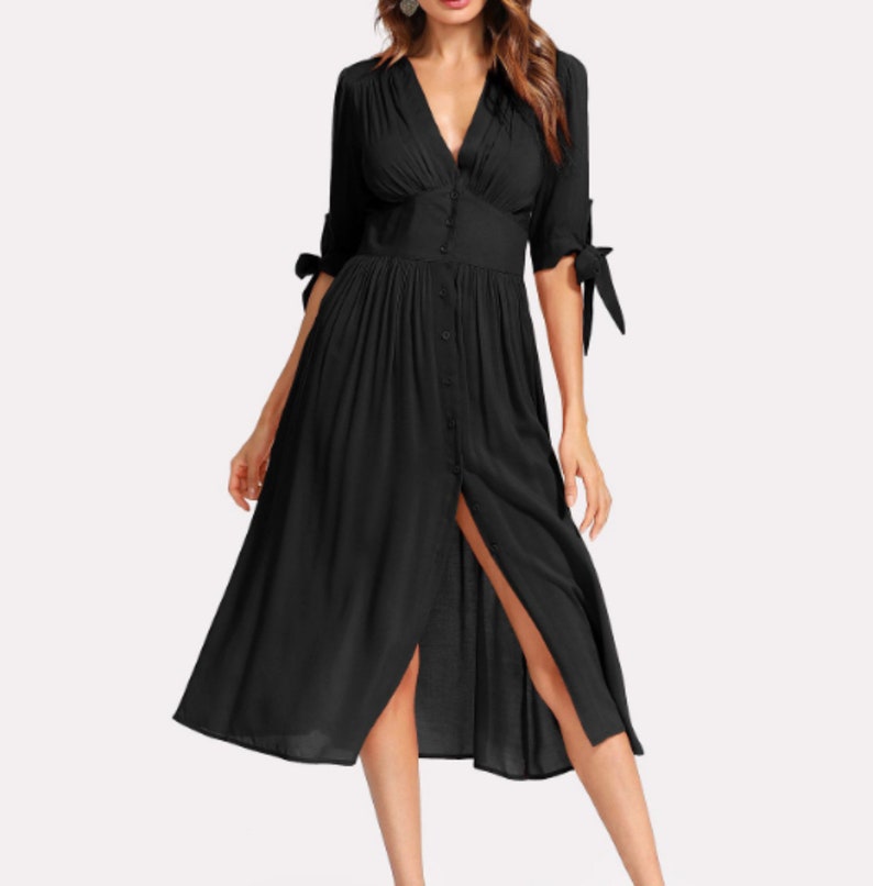 linen wrap dress etsy