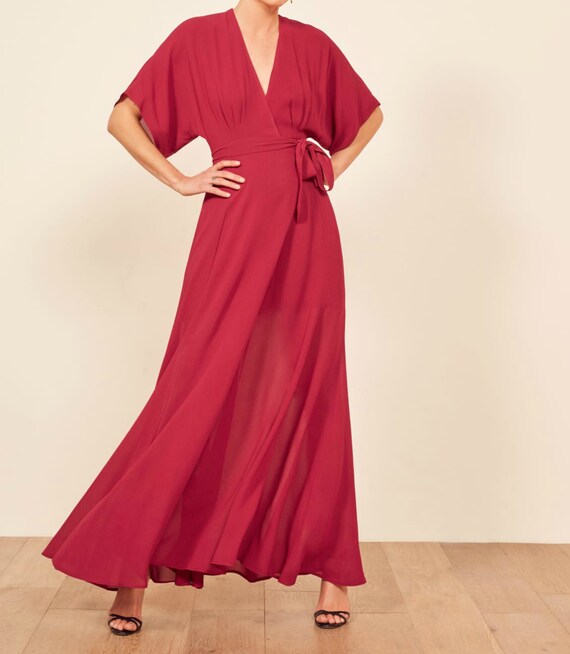 wrap dress homecoming