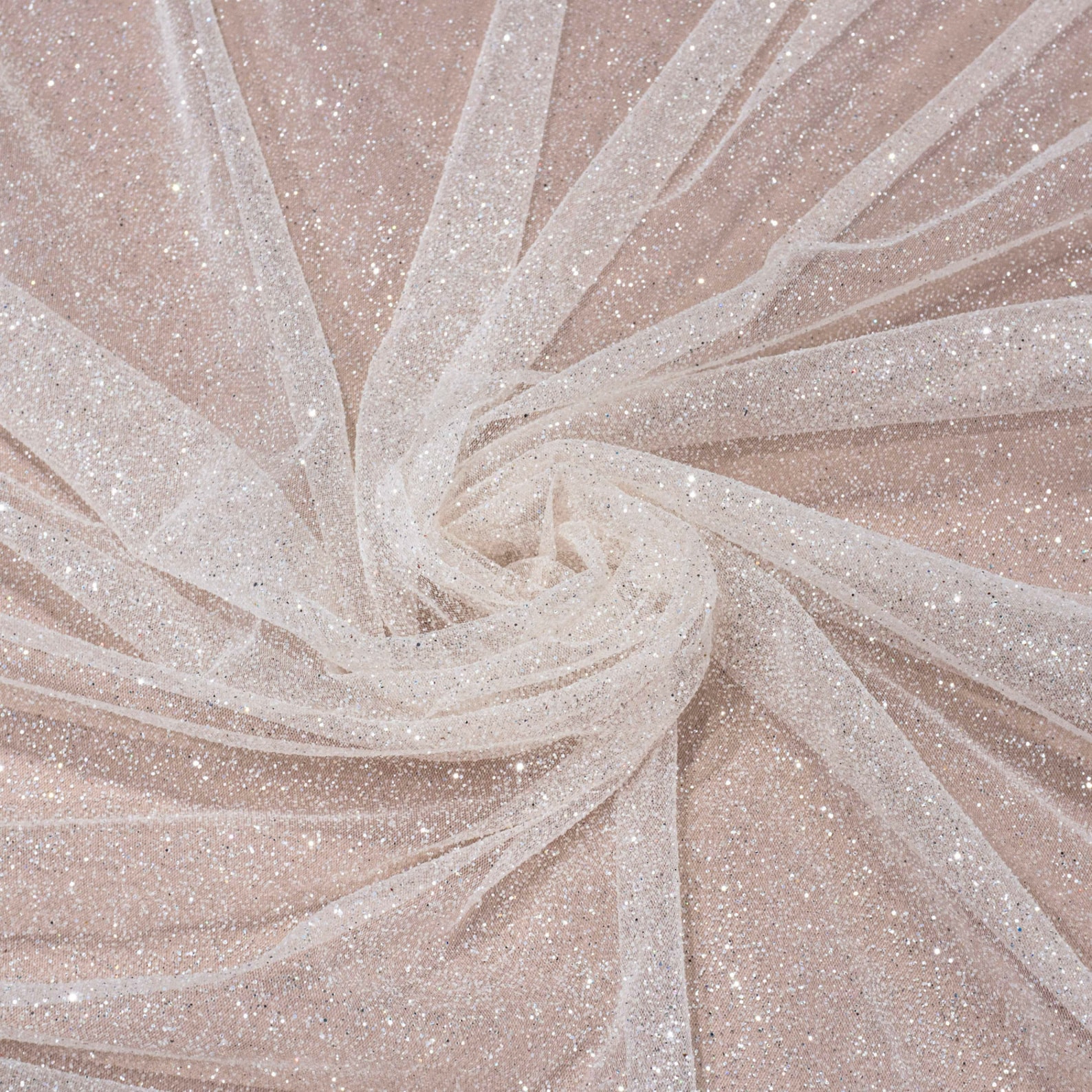 Glitter tulle lace fabric Bridal veil white glitter mesh Etsy