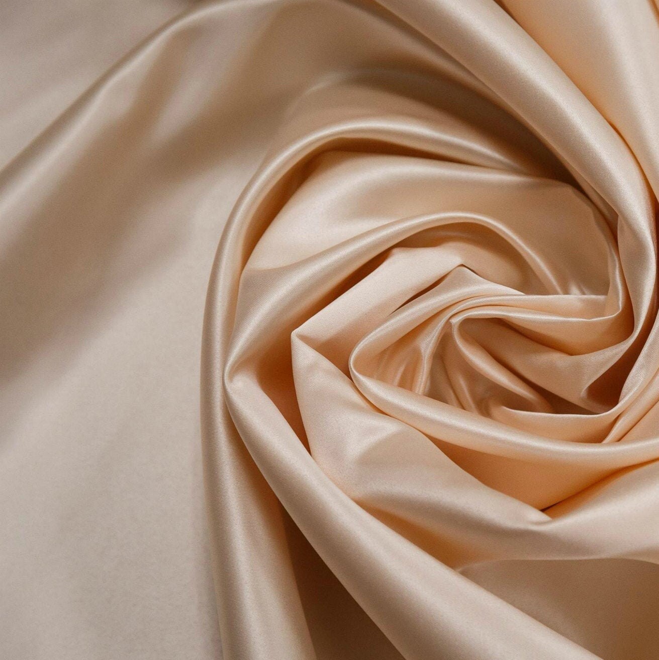 Heavy satin bridal silk satin fabric by the yard Sewing satin Etsy