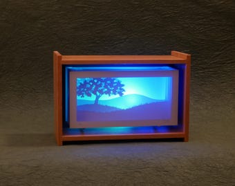 Windam Hill Lightbox: A Quiet Revolution Film, Sculptural LED Shadowbox