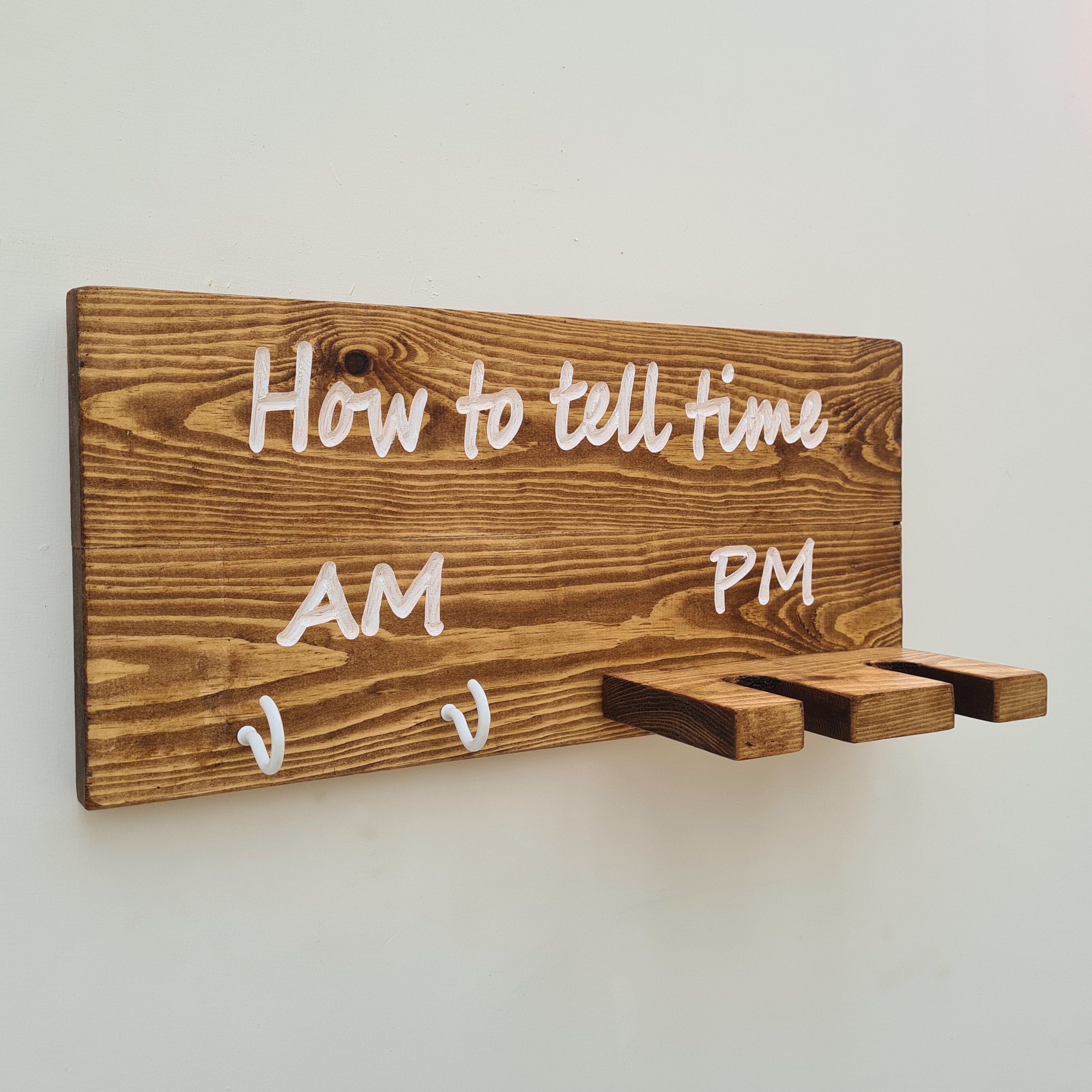 How to Tell Time AM PM Wine Lovers Gift Women Funny Coffee Cup Mug Glass Holder Rack Kitchen Sign Christmas Present Idea Her Free DELIVERY Etsy Hong Kong