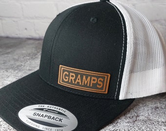 Gramps Baseball Cap, Gramps Grandpa Hat, Grandpa Gift, 2024 Grandpa Pregnancy Announcement Gifts, Gramps Birthday Gifts, Custom Grandpa Gift