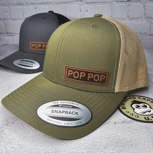 POP POP Hat, Pop Pop Cap, Pop Pop Gifts, New Pop Pop Pregnancy Announcement Gifts, Custom Pop Pop Birthday Gifts, 2024 Pop Pop Snapback Hat