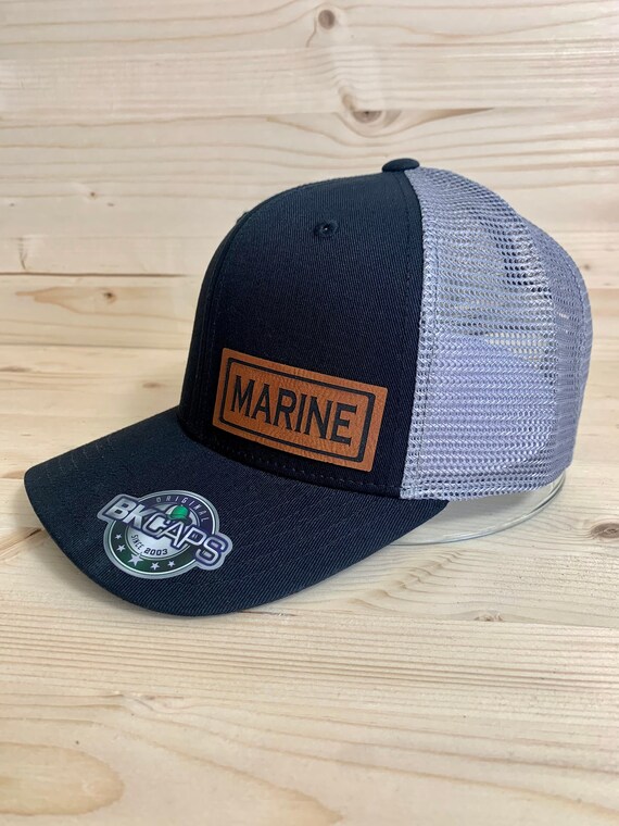 Marine Corps Snapback Trucker Hat - Etsy