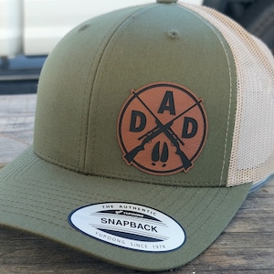 Deer Hunting Dad Hat, Dad Hunter Hat, Buck Hunting Hat, Bone Collector Hat Gift for Dad, Deer Track Hat, Dad Birthday Gift, Dad Trucker Hat