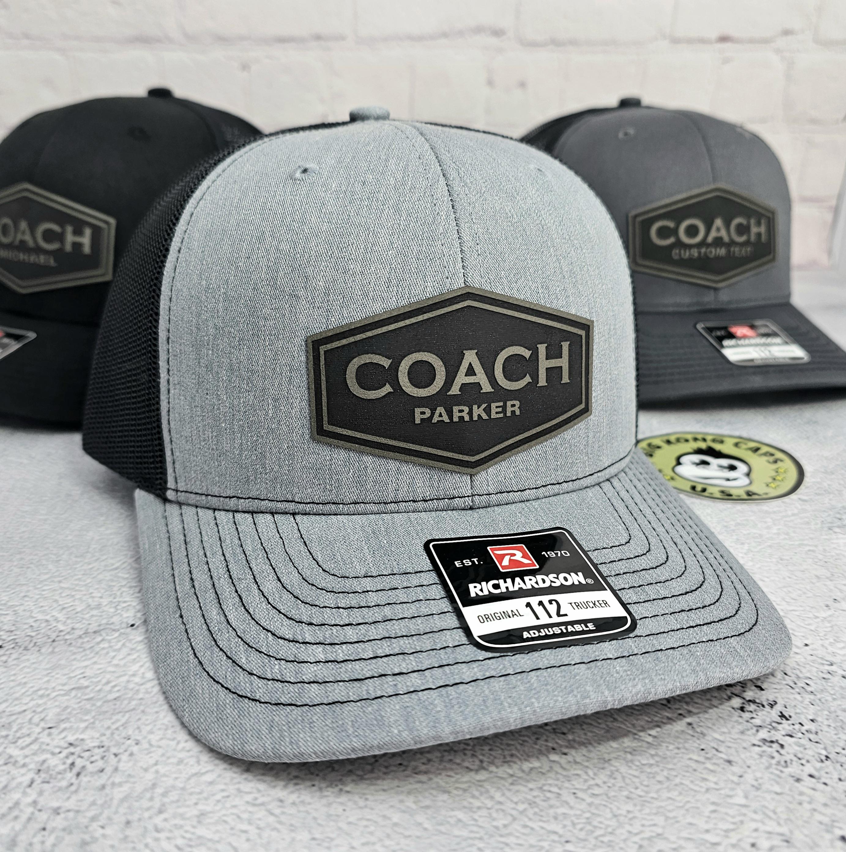 COACH New York White Logo Trucker Cap White Trucker Cap – CoachRac main image 3