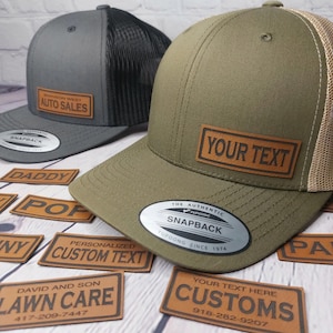 Custom Text Hats, Custom Logo Business Hats, Customizable Name Gifts, Custom Company Name Caps, Personalized Text Hats Custom Customer Gifts