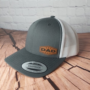 Custom DAD HAT, DAD Cap - Best Dad Gifts, 2024 New Dad Pregnancy Announcement Gifts, Birthday, Fathers Day, Dad Trucker Hat, Dad Patch Caps