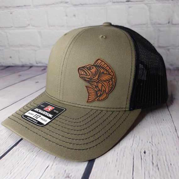Bass Master Cap - Embroidered Trucker Fishing Hat