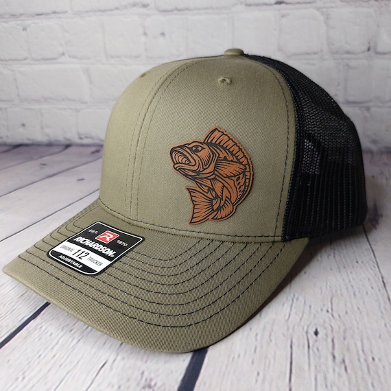 Bass Master Cap - Embroidered Trucker Fishing Hat