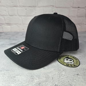 Custom Text Hats, Personalized Couples Gift, Custom Wedding Hats, Anniversary Gifts, Customizable Name Valentines Gifts, Wedding Patch Cap Black/Black