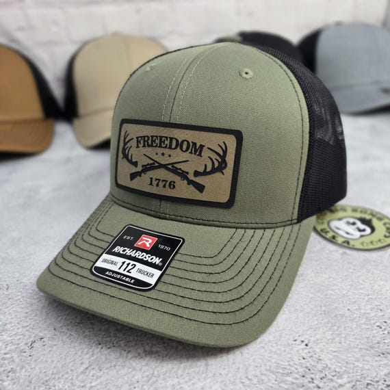FREEDOM Hat, Freedom Gun Cap, 1776 Freedom Gifts, Second Amendment Guns Rights Gifts, Patriotic Gift Ideas, Gifts for Conservative Dad