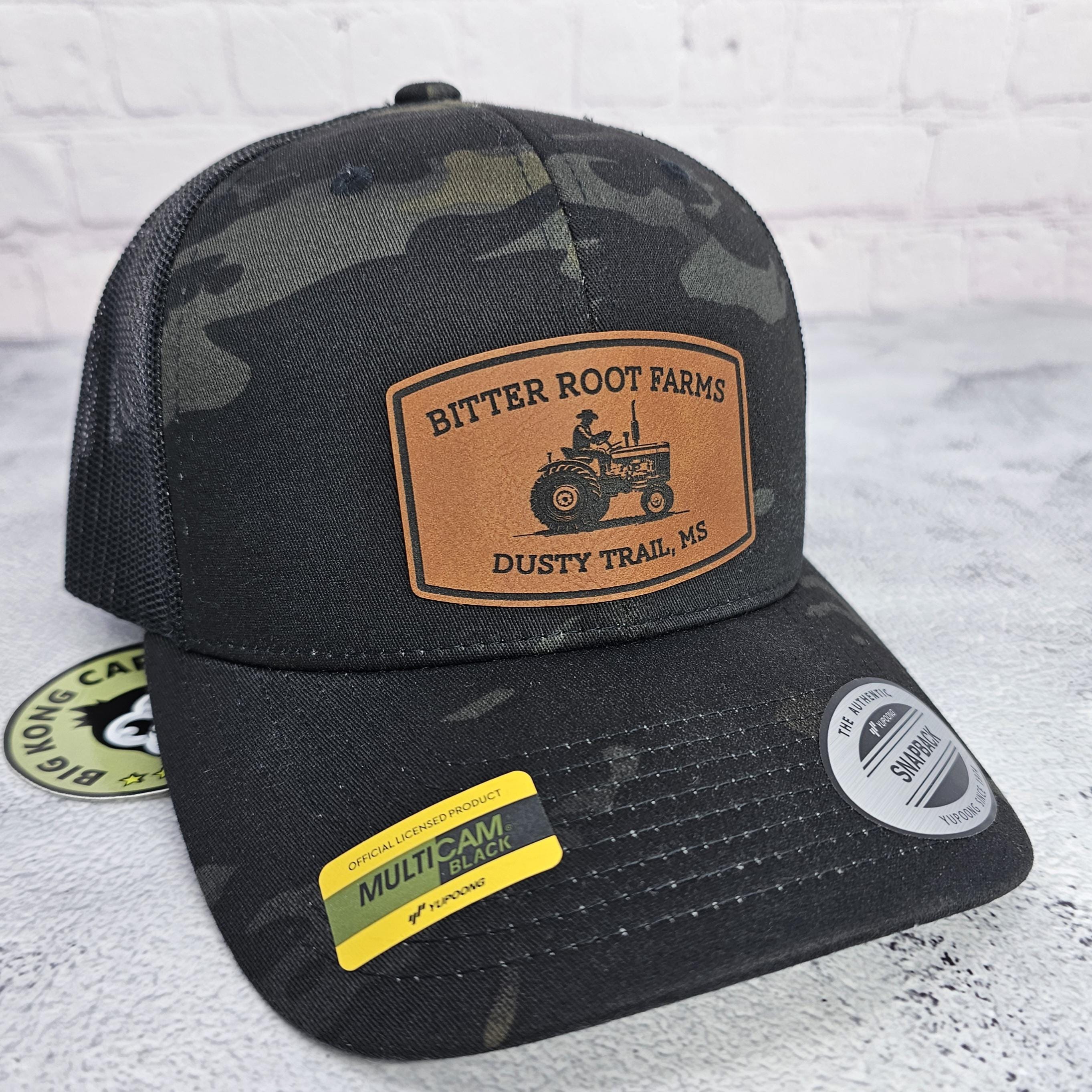 Custom Farm Tractor Hats, Custom Text Cap, Gifts for Farmers ...